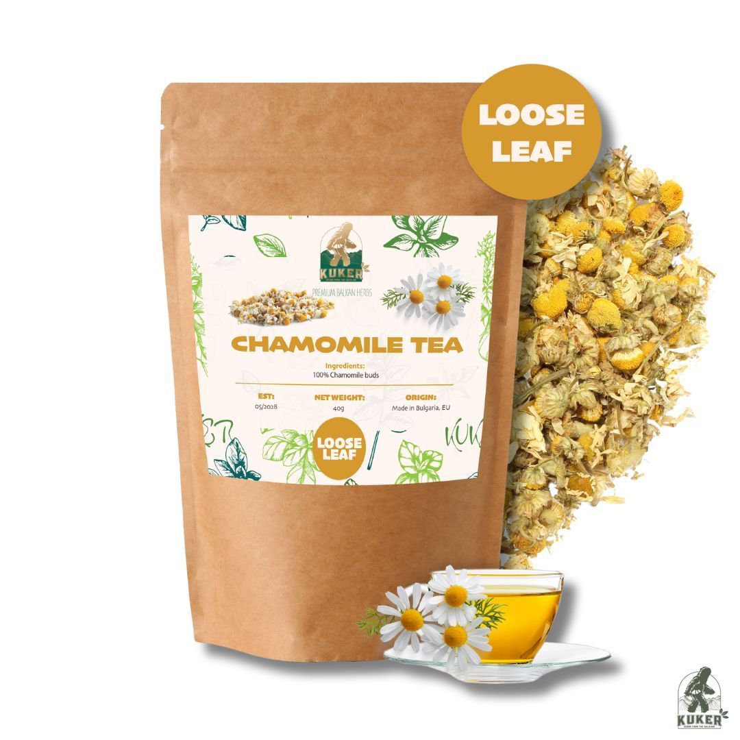 KUKER® Chamomile Tea 100g | Dried Flowers