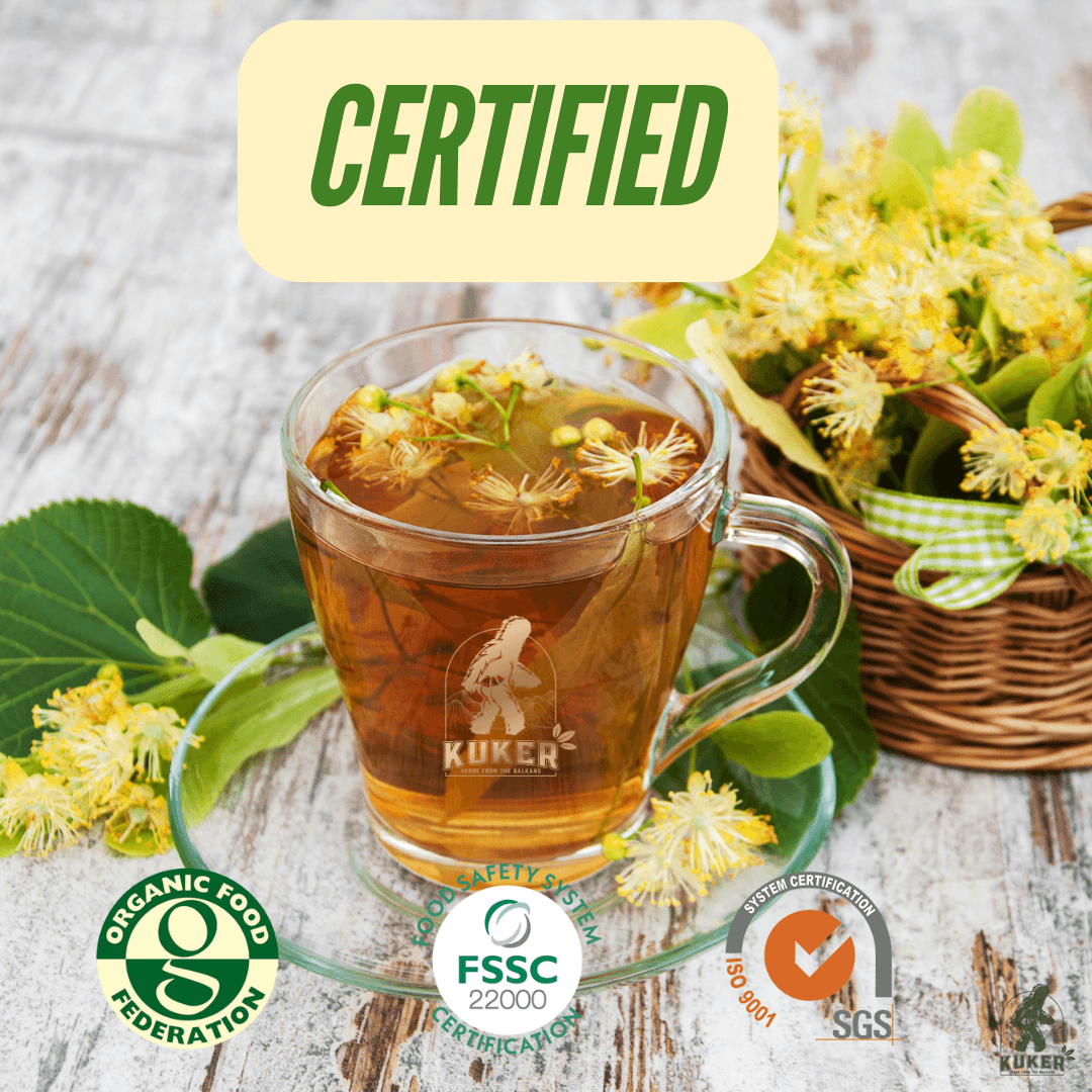 KUKER® Linden Tea 20 Tea Bags | 40g