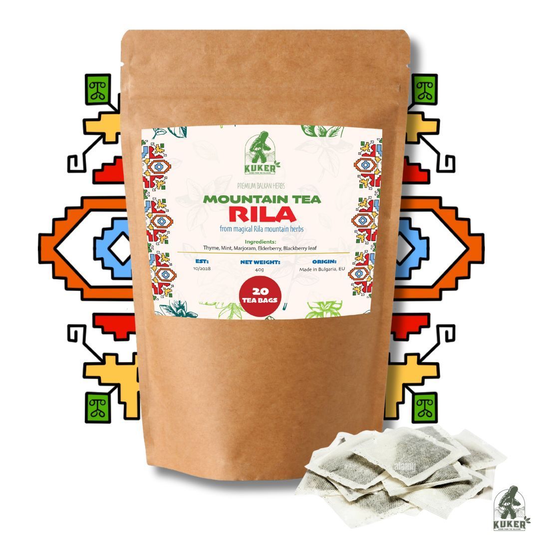 Rila Tea 20 Tea Bags | 30g Traditional Tea from Rila Mountains